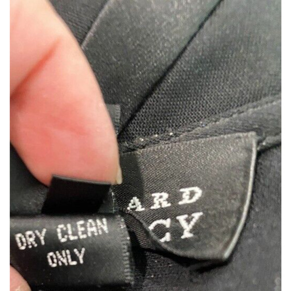 Linda Allard Ellen Tracy - black striped light jacket, tunic women's size 16 - Picture 10 of 10